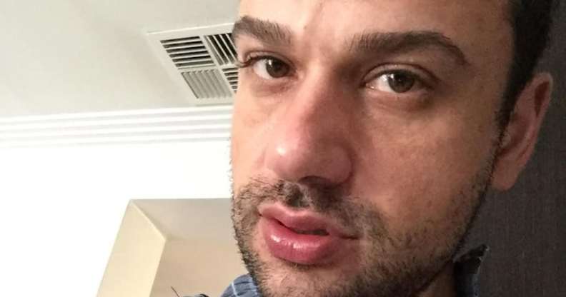 Phillip Papaefthymiou, who allegedly murdered his boyfriend in a carpark in a Sydney suburb.