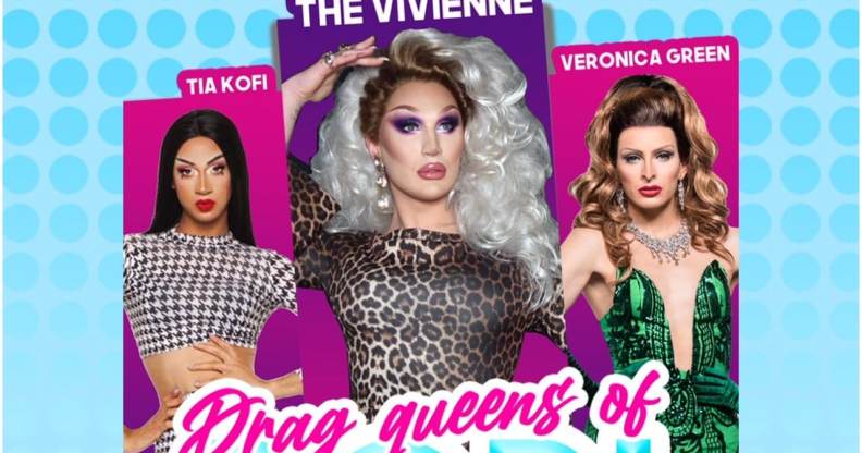 Tia Kofi, The Vivienne and Veronica Green are starring in Drag Queens of Pop.