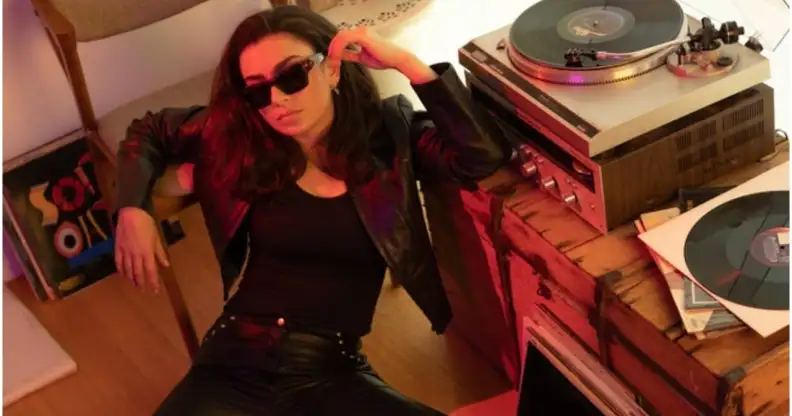 Pop icon Charli XCX features in Ray-Bans latest "You Are On" campaign. (Instagram)