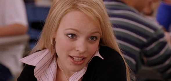 Rachel McAdams as Regina George in Mean Girls