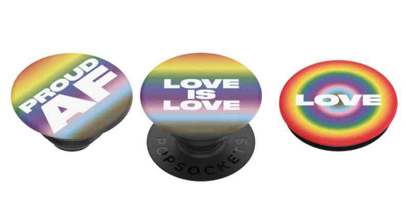 Henry Holland has teamed up with PopSockets to create three exclusive designs for Pride. (PopSockets)