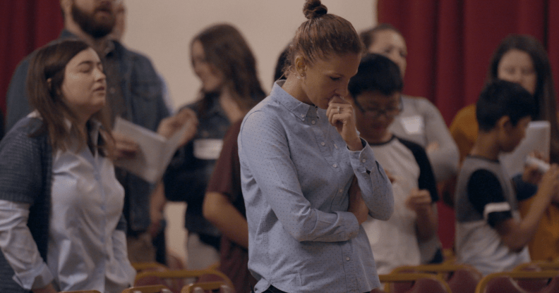 Julie Rodgers in Netflix documentary Pray Away
