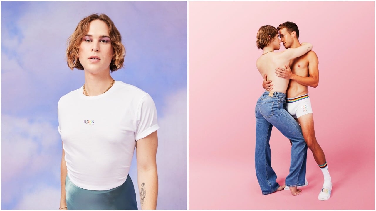 heuvel Revolutionair Wereldvenster Hugo Boss teams up with Tommy Dorfman for its new Pride collection