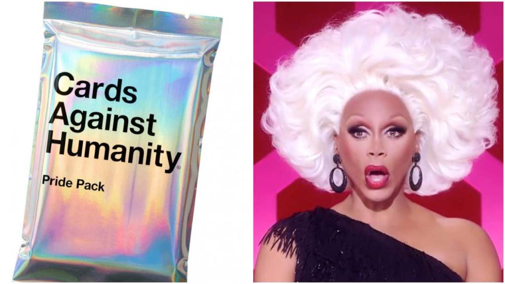 The Cards Against Humanity Pride pack features references to Drag Race, queer icons, sex and more.