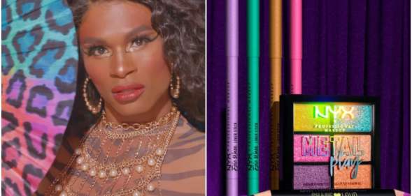 NYX Cosmetics has released a Ballroom-inspired collection to celebrate Pride Month. (NYX Cosmetics)