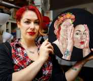 Artist Jess de Wahls