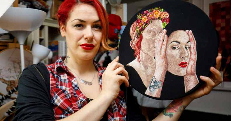 Artist Jess de Wahls