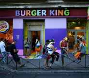 rainbow Burger King