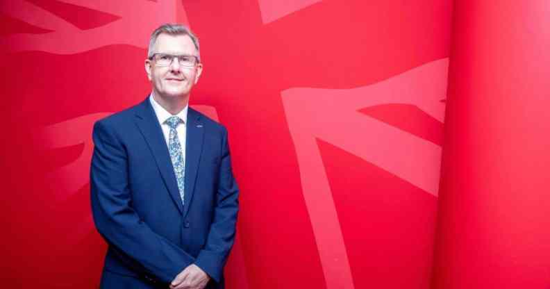 Jeffrey Donaldson leader DUP