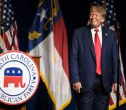 Donald Trump at the NCGOP state convention