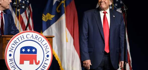 Donald Trump at the NCGOP state convention