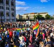 Hungary: Thousands protest law banning public discussion of LGBT people