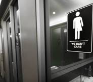 Anti-trans 'bathroom bill' led to gender-neutral toilets springing up in North Carolina.