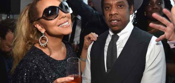 Mariah Carey and Jay-Z.