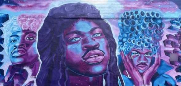 Lil Nas X mural