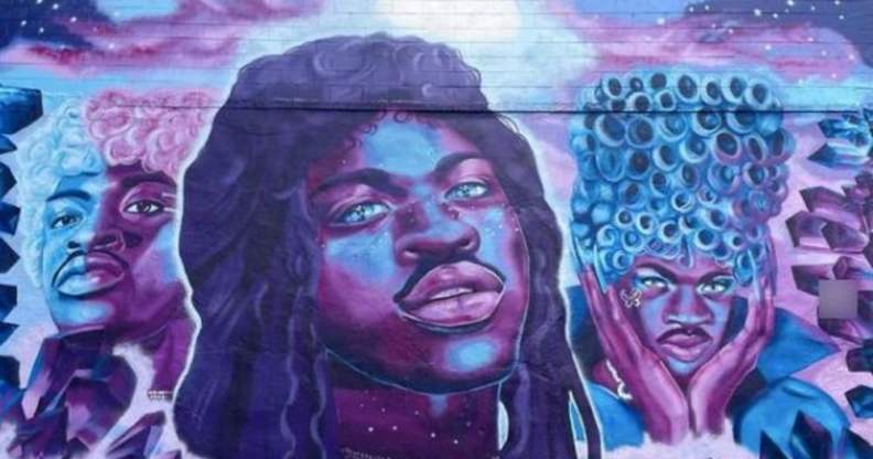 Lil Nas X mural