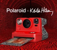 Polaroid has launched a special ediiton camera and film to celebrate gay icon Keith Haring. (© Keith Haring Foundation. Licensed by Artestar, New York)