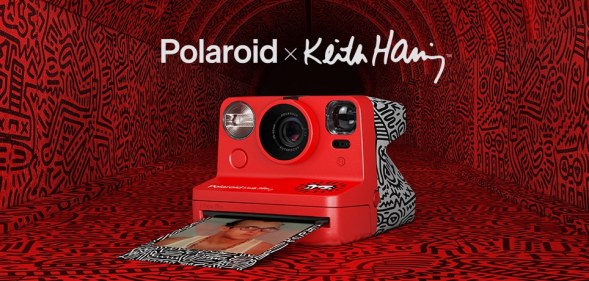 Polaroid has launched a special ediiton camera and film to celebrate gay icon Keith Haring. (© Keith Haring Foundation. Licensed by Artestar, New York)