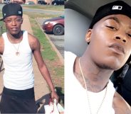 Selfies of Novaa Ru Watson in a white vest and chain necklace