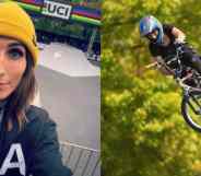 BMX freestyle rider Chelsea Wolfe trans