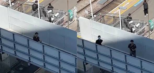 Boys hurl homophobic abuse at London man just for flying a Pride flag