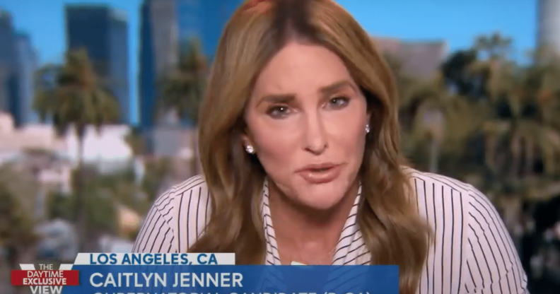 Caitlyn Jenner on The View