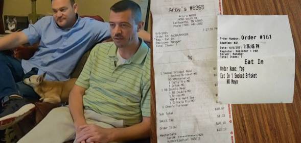 Craig Gray John Burns homophobic slur Arby's