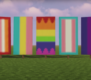 Minecraft Pride flags
