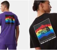 The North Face Pride collection features the tagline "Never Stop Exploring". (The North Face)