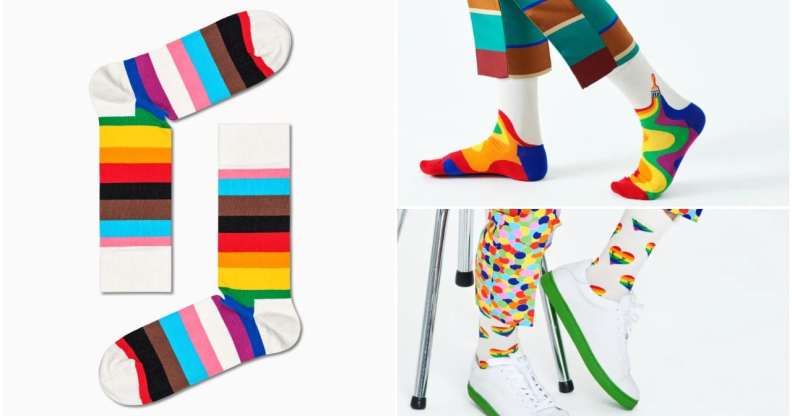 Happy Socks have released a stand-out collection to celebrate Pride 2021. (Happy Socks)