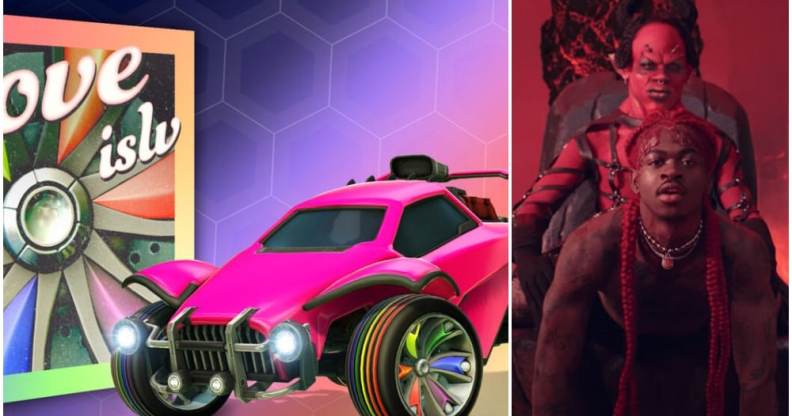 Lil Nas X Rocket League Pride