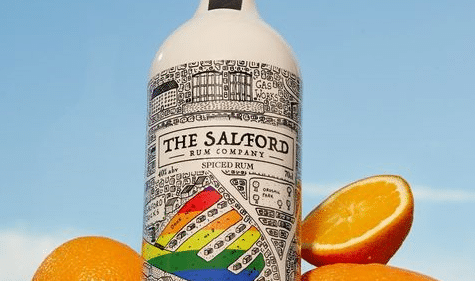 The Salford Rum Company has released a collector's edition spiced rum for Pride. (Harvey Nichols)