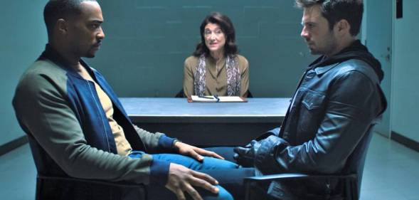 Falcon and Winter Soldier Anthony Mackie Sam Bucky