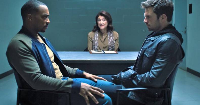 Falcon and Winter Soldier Anthony Mackie Sam Bucky