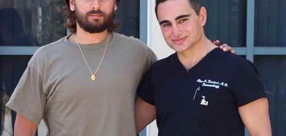 Hollywood doctor Alex Khadavi homophobia restraining order