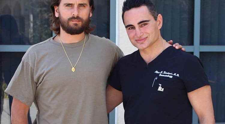 Hollywood doctor Alex Khadavi homophobia restraining order