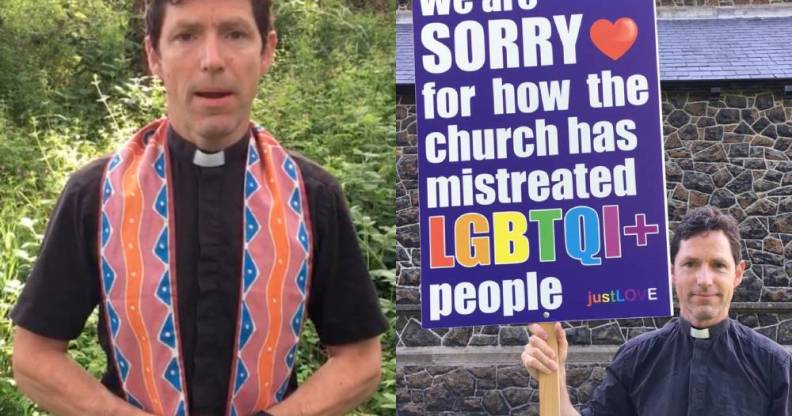 Reverend Andrew Rawding Church of Ireland homophobic