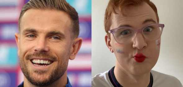Euro 2020 non-binary fan Jordan Henderson