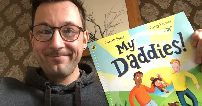 Gareth Peter My Daddies gay children's book