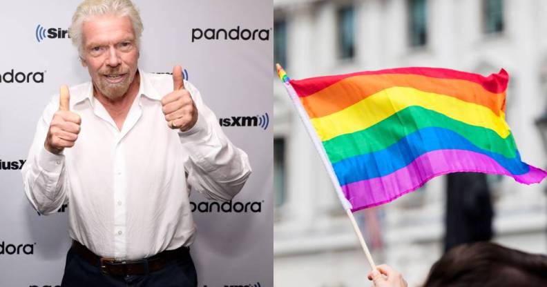 Sir Richard LGBT+ Pride flag Pulse