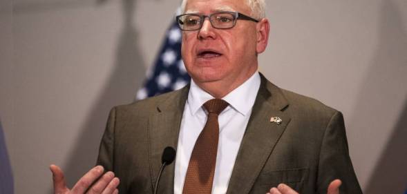 Minnesota governor Tim Walz