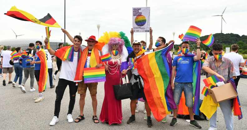 Euro 2020: Proud LGBT fans share what football means to them