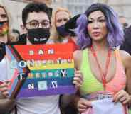 activist Ban conversion therapy now