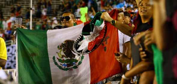 Mexico football fans