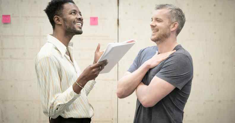 Omari Douglas and Russell Tovey are starring in Constellations
