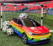 Volkswagen Tiny Football Car Pride Euro 2020