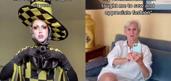 TikTok Twink Trash drag queen grandmother twinktrash