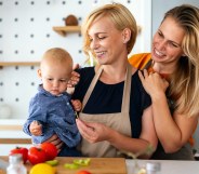 Russia lesbian mothers