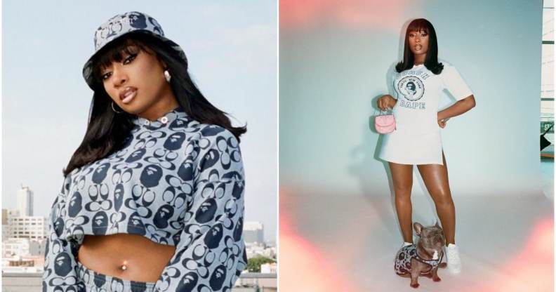Megan Thee Stallion appears in Coach x BAPE campaign