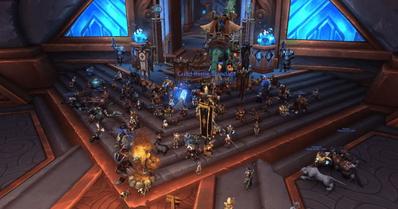 World of Warcraft Activision Blizzard protest